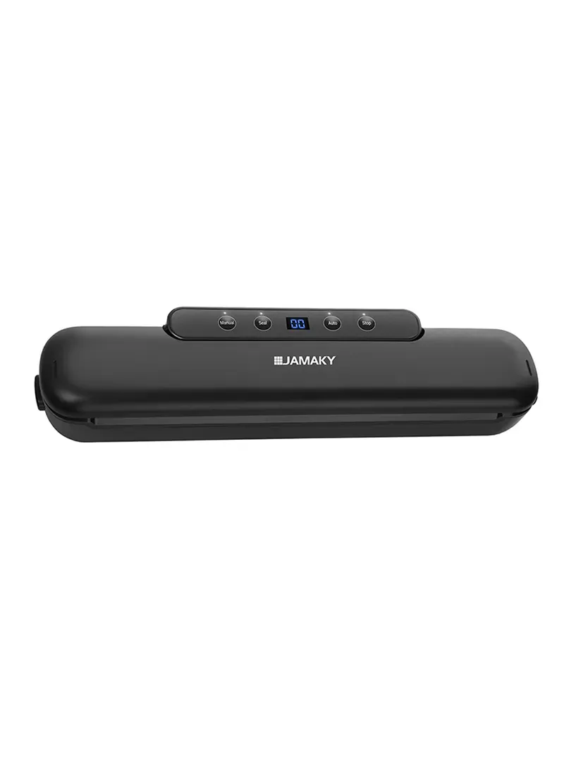 JAMAKY JMK6601 Vacuum Sealer 110W – Food Sealing Machine with LED Display & -60KPa Suction 3