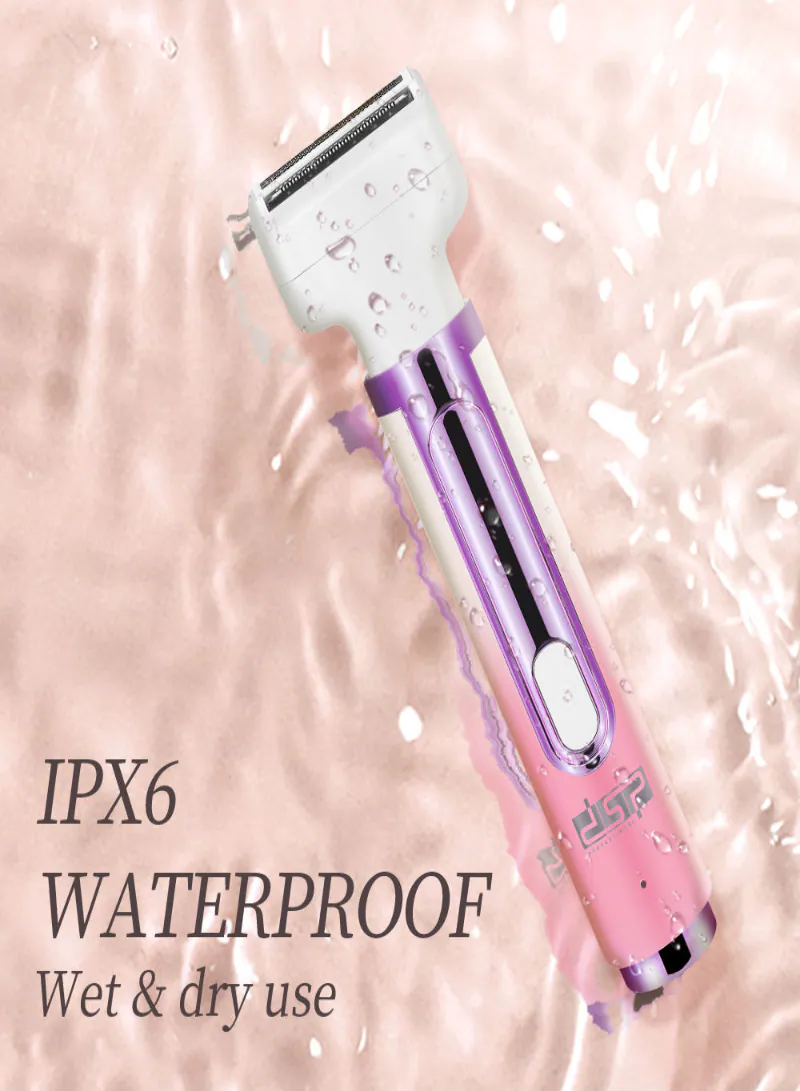 DSP 70414 5-in-1 Women’s Grooming Kit – USB Rechargeable 7000RPM Grooming Set with IPX6 Waterproof Design 3