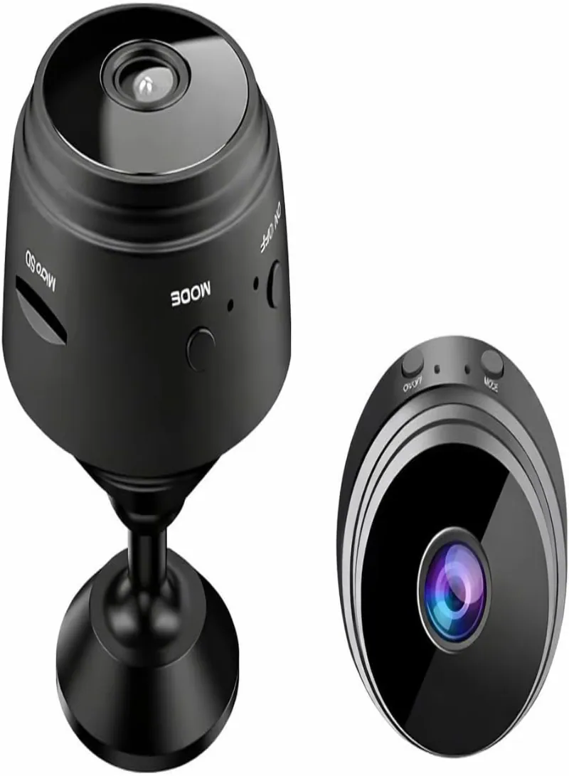 A9 WiFi Mini Camera – 1080P Full HD Wireless Security Camera with Night Vision & 360° Rotation