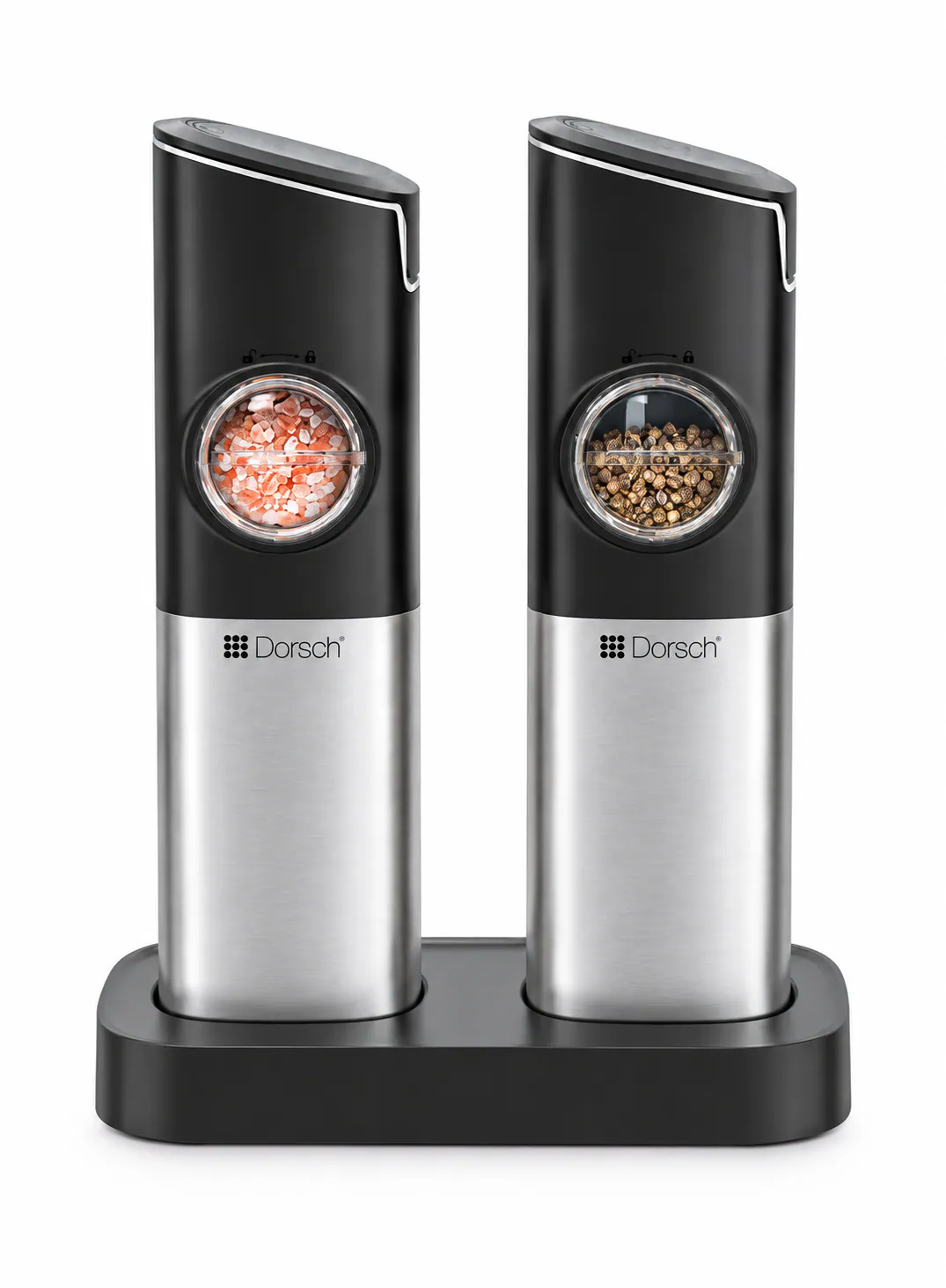 Dorsch Salt & Pepper Electric shakers - Gravity controlled