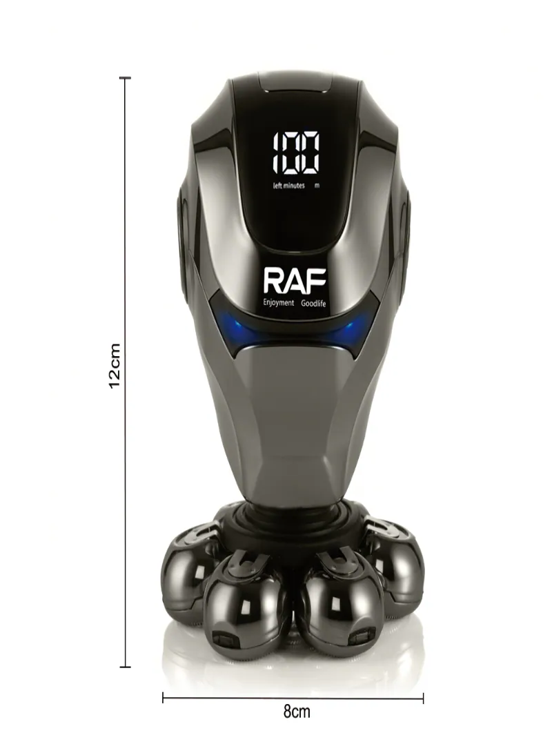 RAF R.4087 Electric Rechargeable Professional Hair Clipper – Low Noise USB Hair Trimmer 5