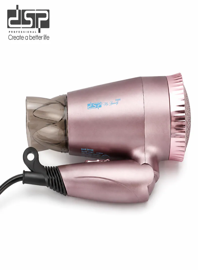 DSP 30431 Hair Dryer 1200W – Foldable Hair Dryer with 20000RPM DC385 Pure Copper Motor & Cold Air Function 2