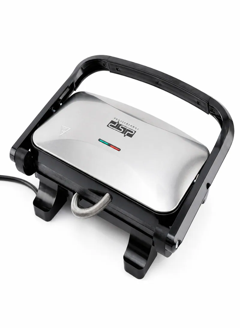DSP KB1085 750W Electric Grill – Non-Stick Grill Pan with Cool-Touch Handle & 90° Opening 4