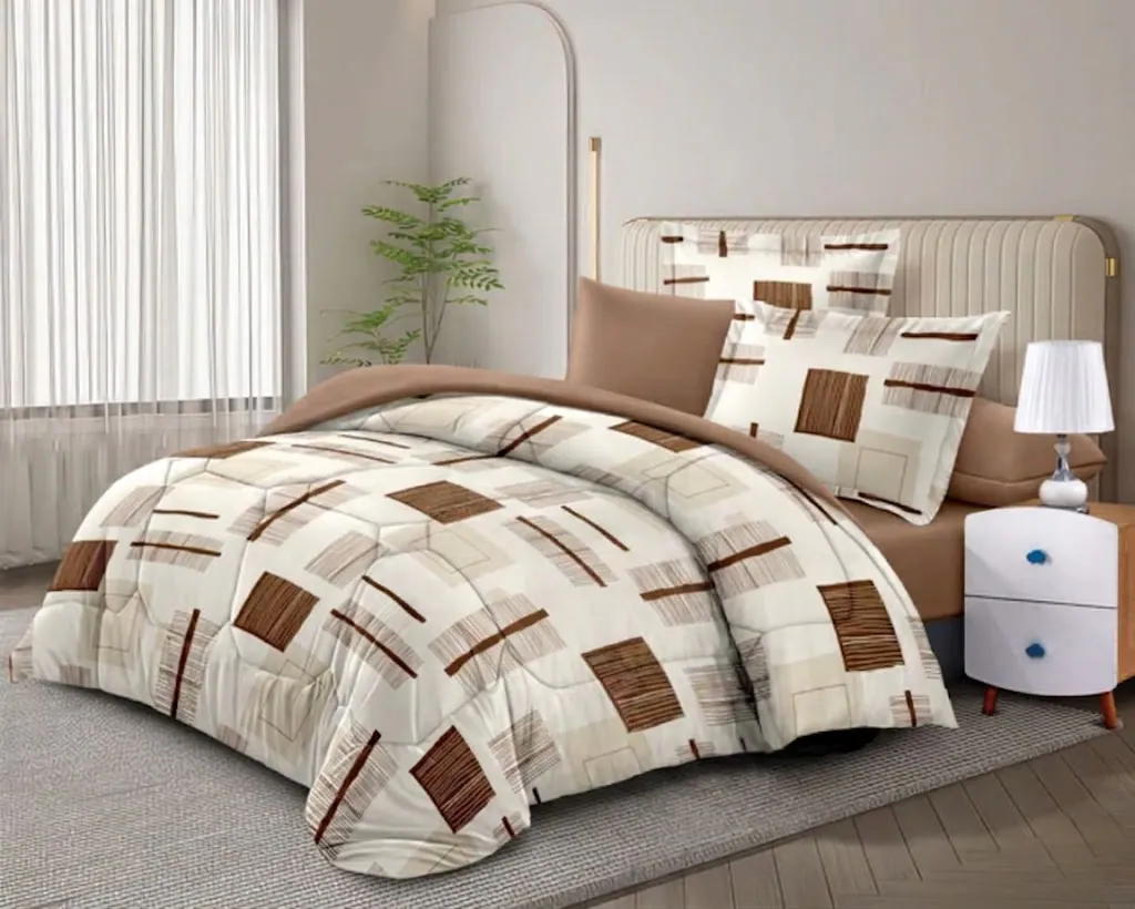 🛏️ Luxury Coverlet Set – 7 / 6 Pieces (Cotton Blend)-14 2
