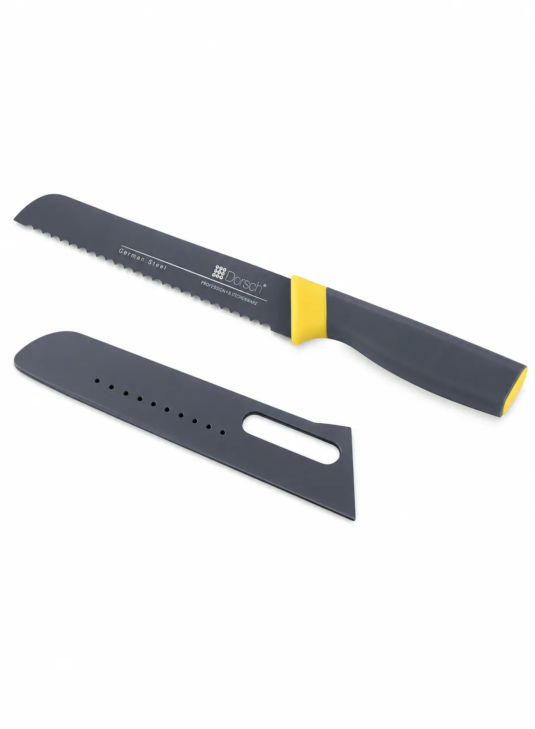 Dorsch Smart Design 7” Bread Knife – Premium Stainless Steel Serrated Kitchen Knife