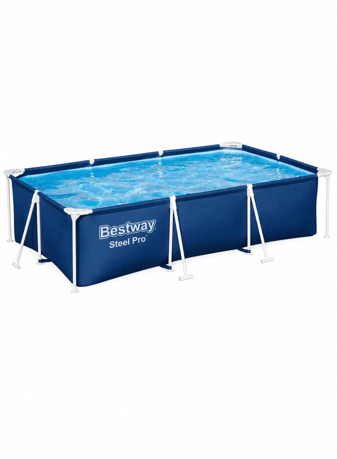 Bestway Steel Pro Rectangular Frame Pool 3.00 × 2.01 × 0.66m, 3300L – Model 56404