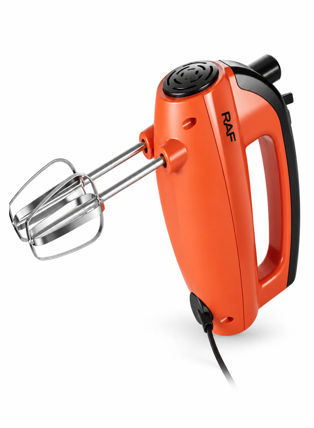 RAF R.6704 Electric Hand Mixer – 300W 7-Speed Kitchen Mixer with Stainless Steel Beaters & Dough Hooks