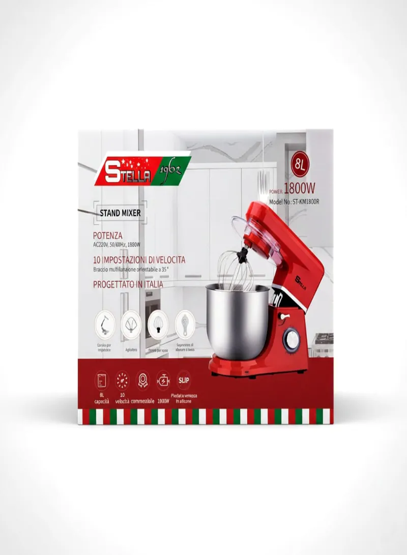 Stella Stand Mixer 8L – 1800W 5