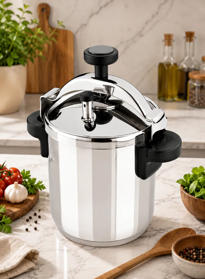 GeBe Stainless Steel Pressure Cooker 2
