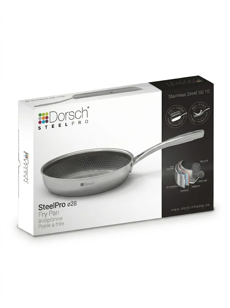 Dorsch Stainless Steel Fry Pan – 28 cm 3