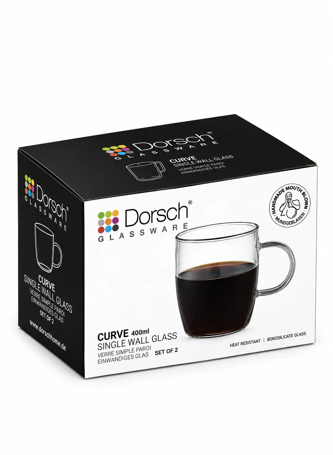 Dorsch Curve Cup 400 ml – Set of 2 2
