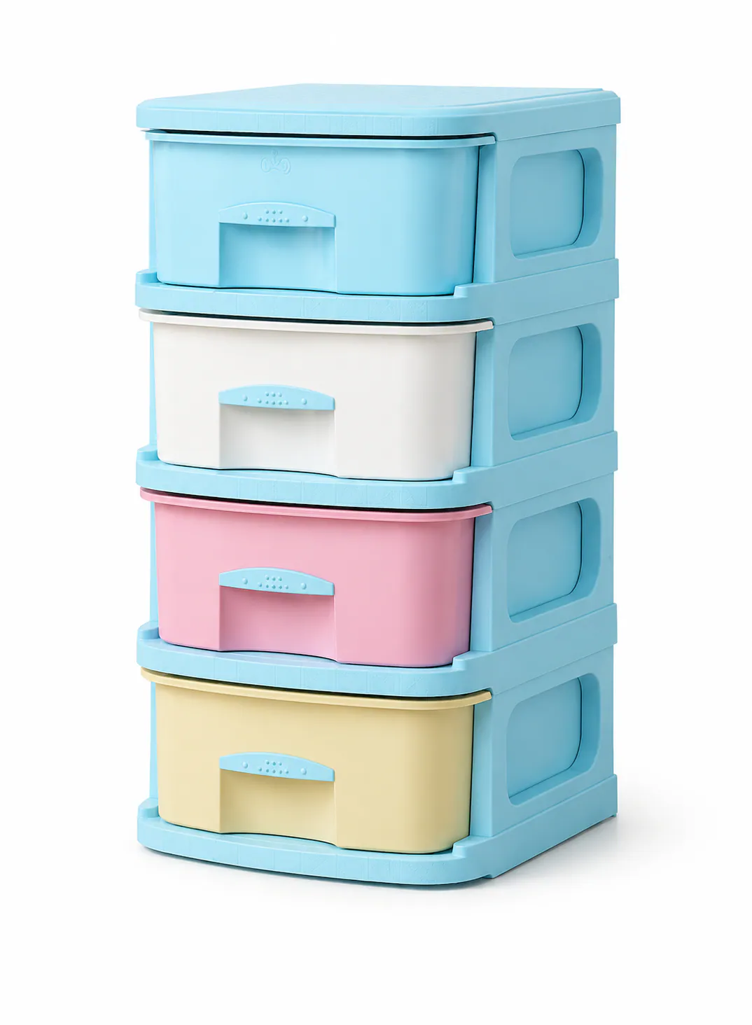 Turkomaz Milan 4-Drawer Storage Cabinet – 32L per Drawer | 92 × 48 × 52 cm 5