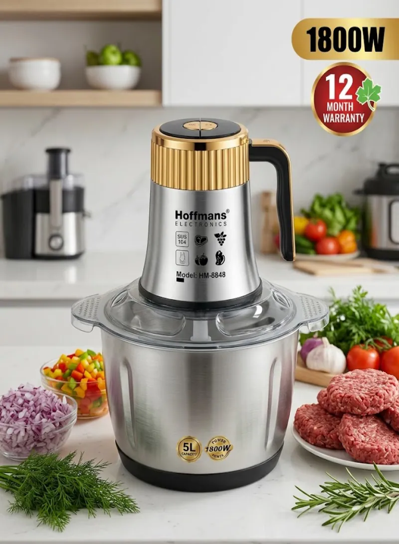 Hoffmans 5L Food Chopper HM-8848 2