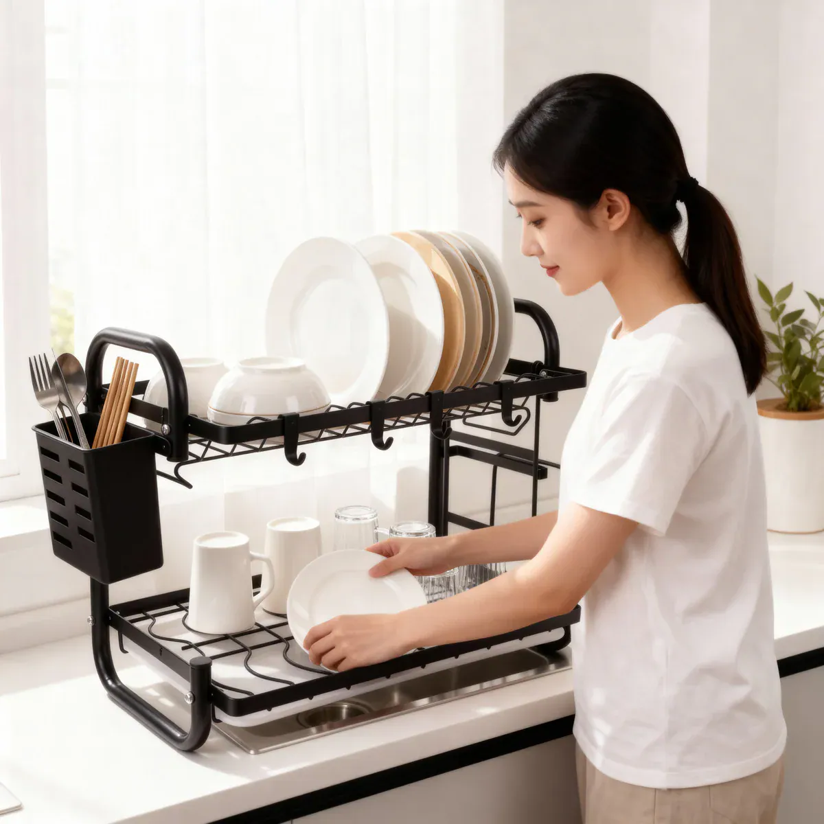 Countertop Dish Drying Rack 3