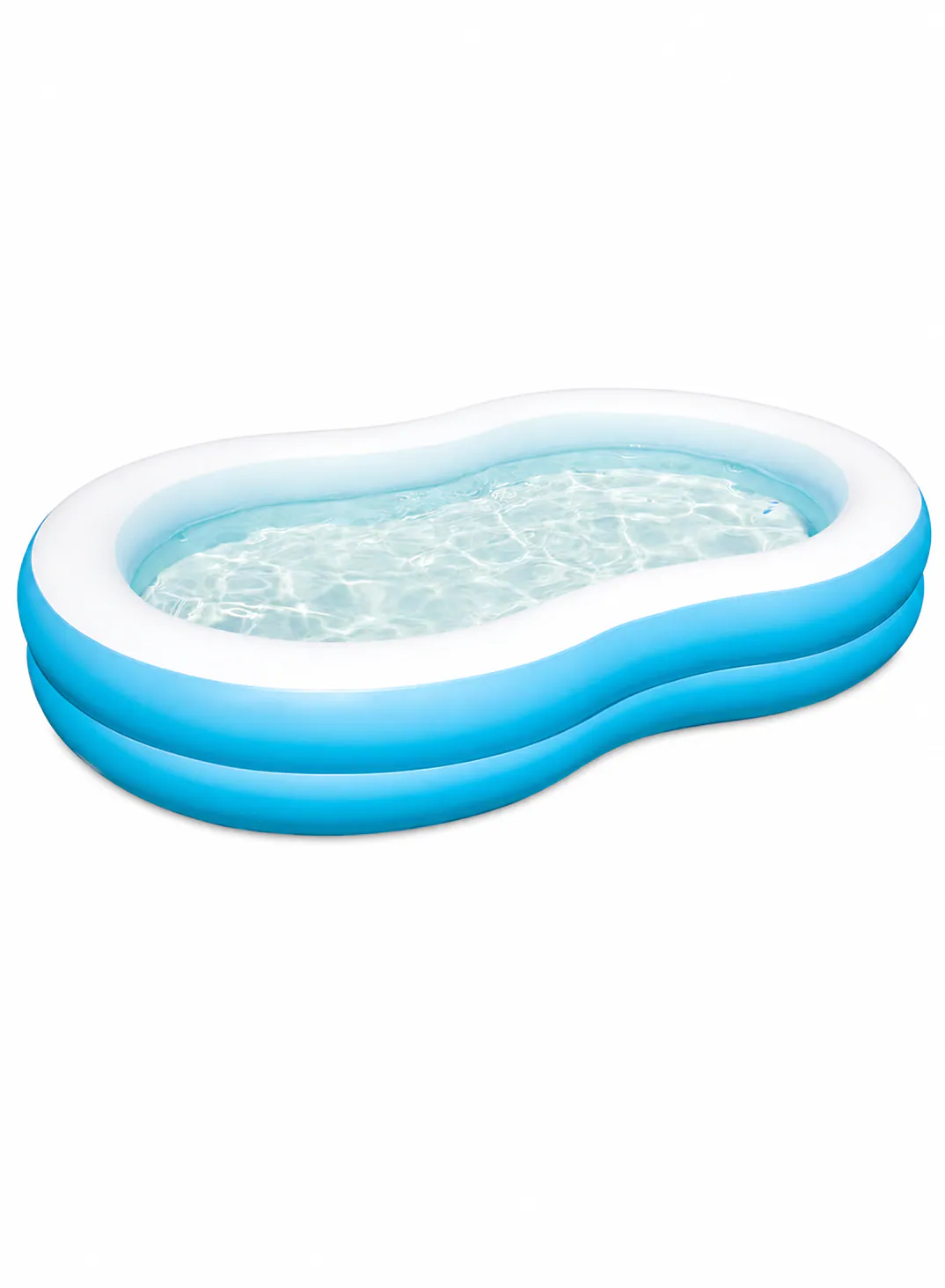 Bestway The Big Lagoon Family Inflatable Pool 2.62 × 1.57 × 0.46m, 544L – Multicolor (54117)