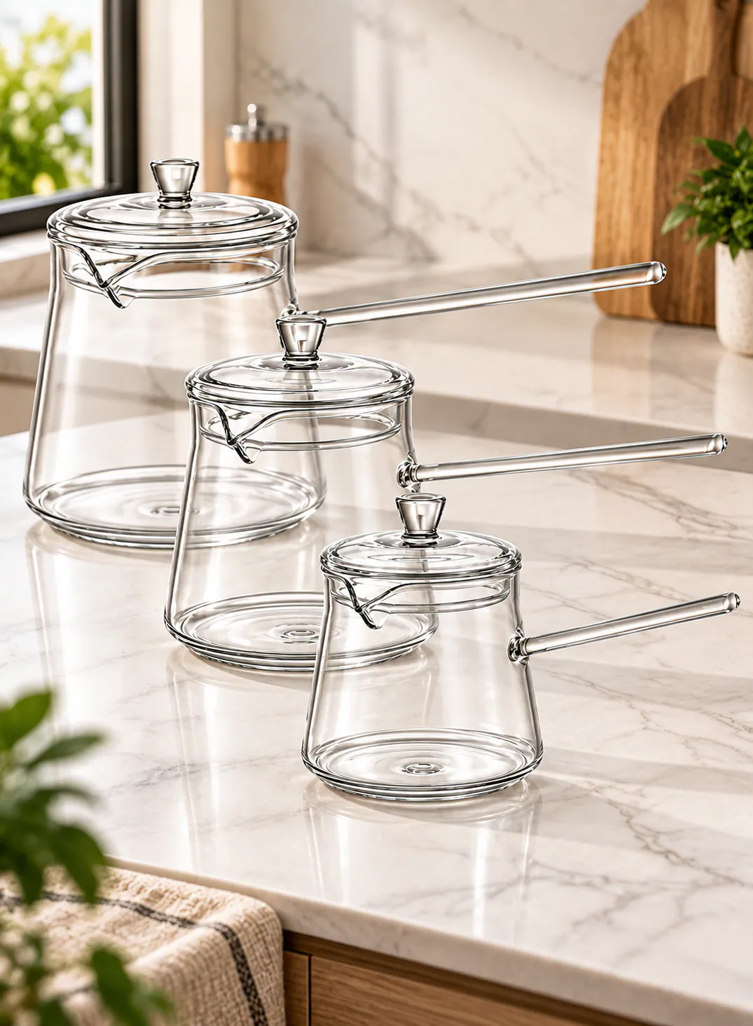Dorsch Glass Coffee Pot – Set of 3 3