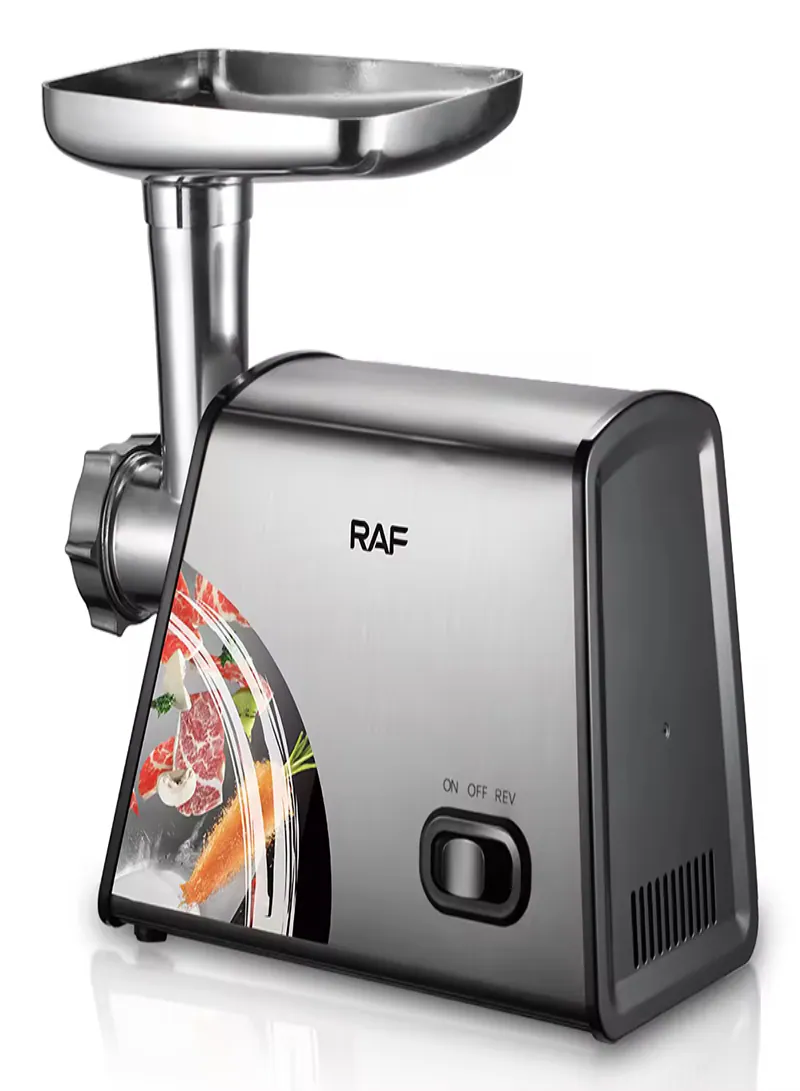 مفرمة لحم RAF R.3378 متعددة الوظائف 2000 واط – مفرمة لحم، قطاعة خضروات وفواكه كهربائية 2