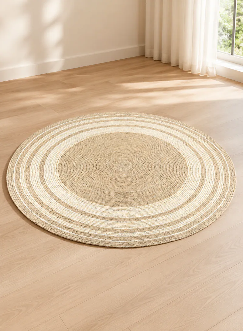 Seagrass Mat 120cm – Round Natural Woven Floor Mat - 1