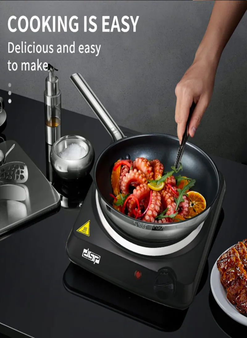 DSP KD5054 Electric Furnace Single Burner – 1500W Household Hot Plate with Adjustable Temperature Control 4