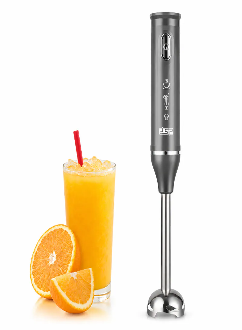 DSP KM1094 Hand Blender 300W – Stainless Steel Multi-Functional Immersion Blender for Juicing & Blending 2