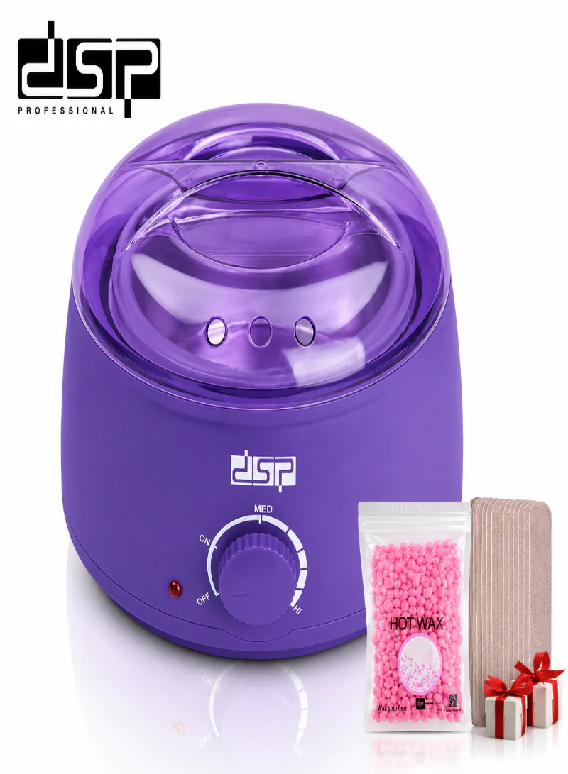 DSP 70004 Wax Warmer Pot 100W – Fast-Heating Hair Removal Wax Heater with 100g Beans & 10 Sticks 2