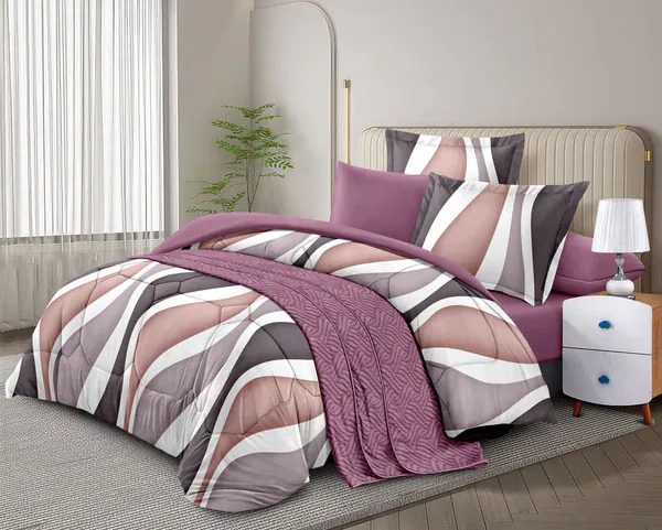 🛏️ Luxury Coverlet Set – 7 / 6 Pieces (Cotton Blend)-2