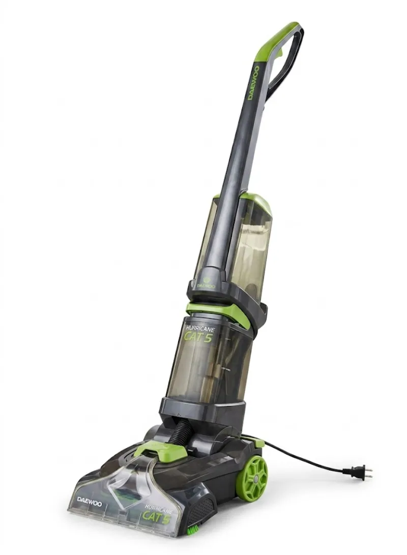 DAEWOO Hurricane CAT 5 Carpet Washer – 800W Upright Carpet Cleaner