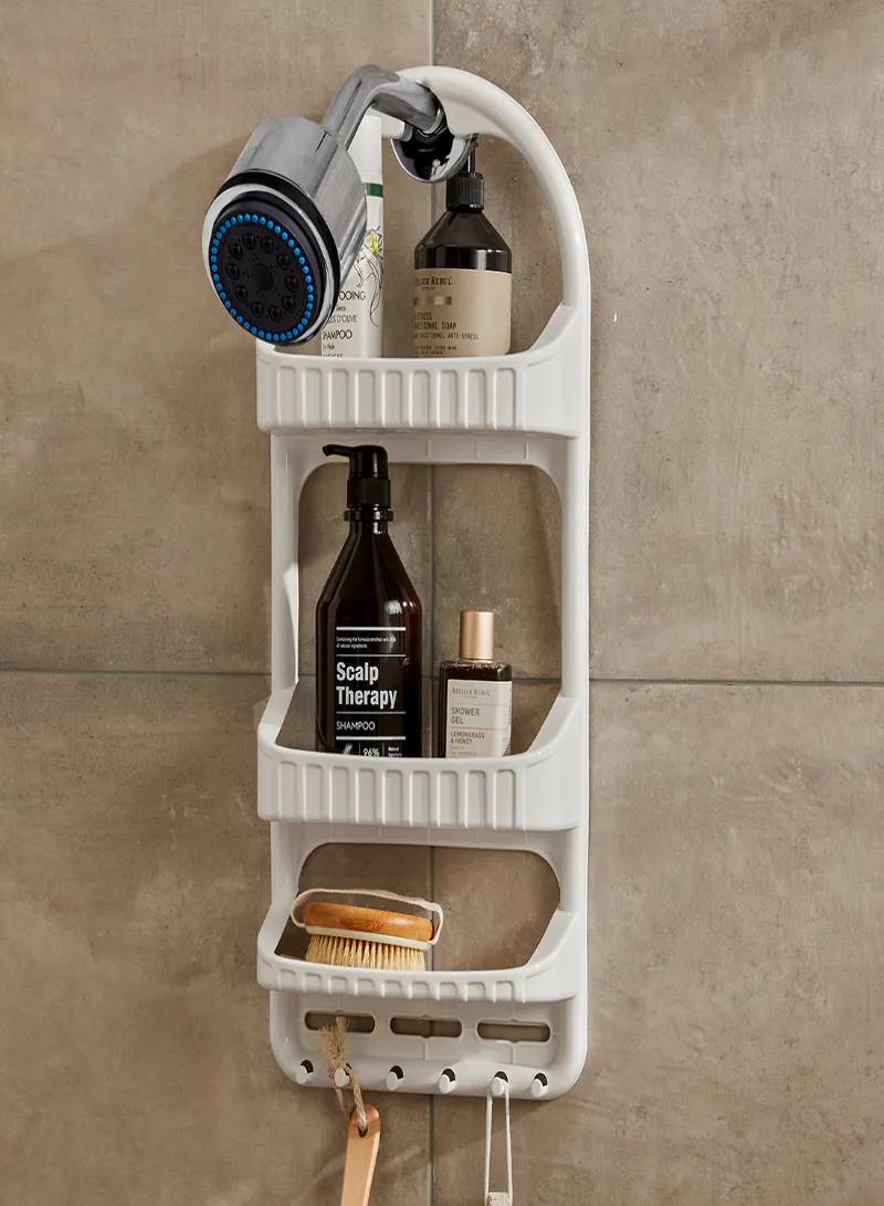 Shower Caddy – Bathroom Hanging Organizer Shelf 120 × 270 × 620 mm