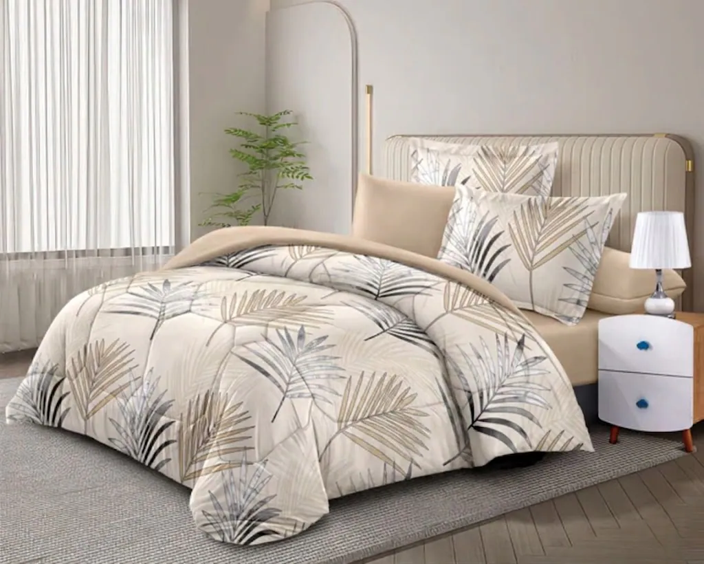 🛏️ Luxury Coverlet Set – 7 / 6 Pieces (Cotton Blend)-3 2