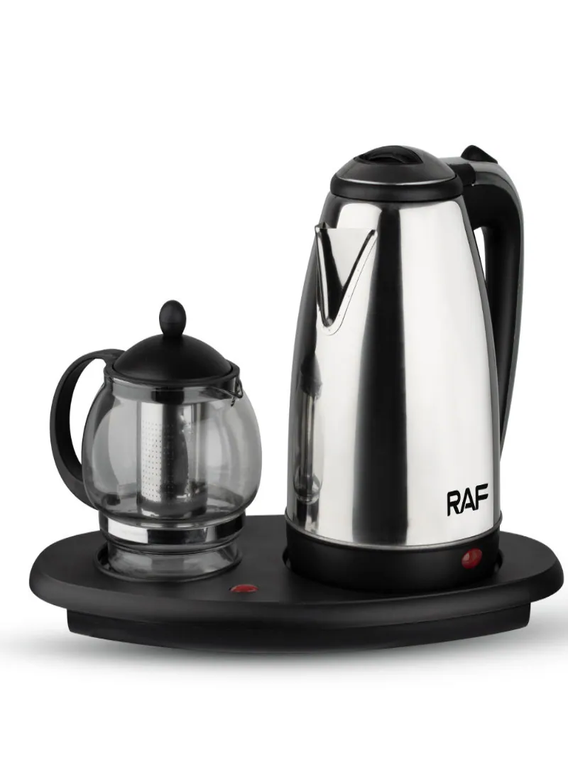 RAF R.7899 LED Lamp Electric Kettle Set – High Quality Stainless Steel Water Jug with Big Capacity 5