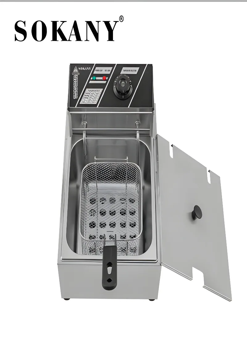 SOKANY Deep Fryer 7L 2000W – Stainless Steel Electric Fryer 2