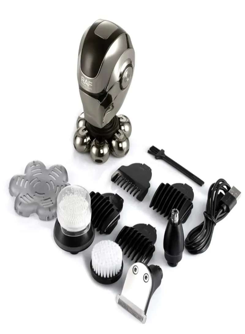 RAF R.4087 Electric Rechargeable Professional Hair Clipper – Low Noise USB Hair Trimmer 7
