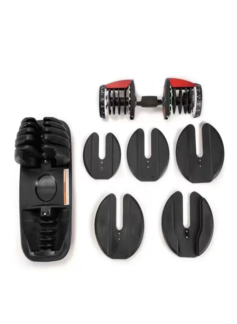 1 Adjustable Dumbbells 2.5kg–24kg – Home Gym Weight Set, Full Dumbbell Set Replacement 5