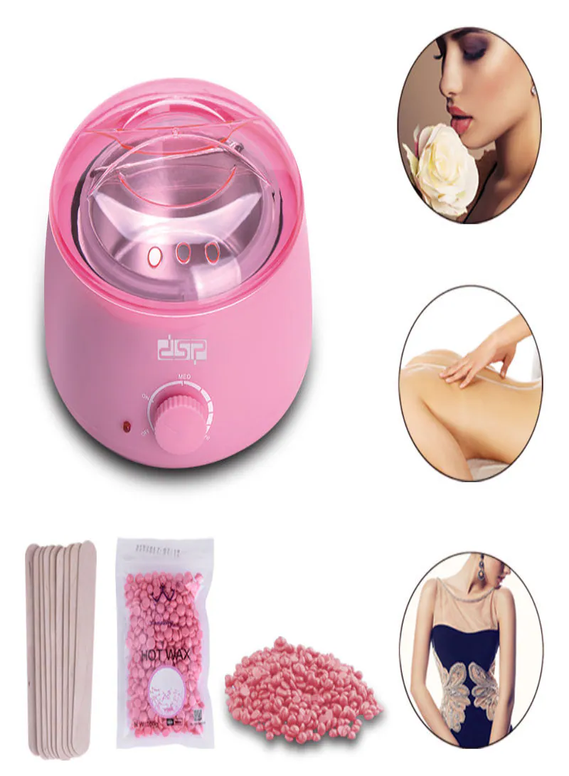 DSP 70004 Wax Warmer Pot 100W – Fast-Heating Hair Removal Wax Heater with 100g Beans & 10 Sticks 6