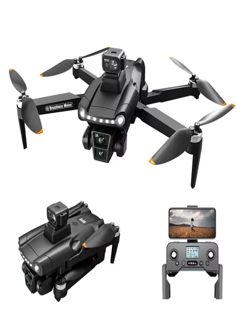 V198 Pro Professional HD Camera Drone – 8K GPS Foldable Quadcopter with Brushless Motor & Obstacle Avoidance