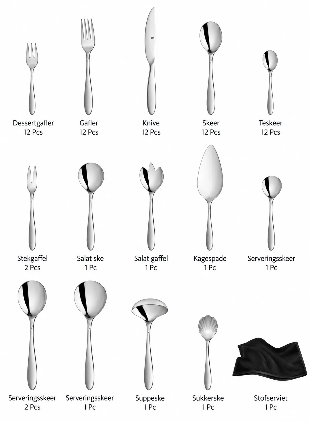 Dorsch Tulip Tableware Set – 72 pcs 4