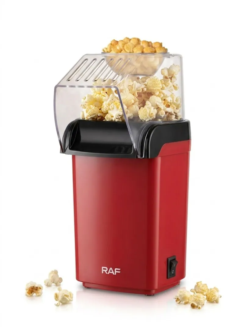 RAF Popcorn Machine Maker – 1200W Hot Air Popcorn Machine