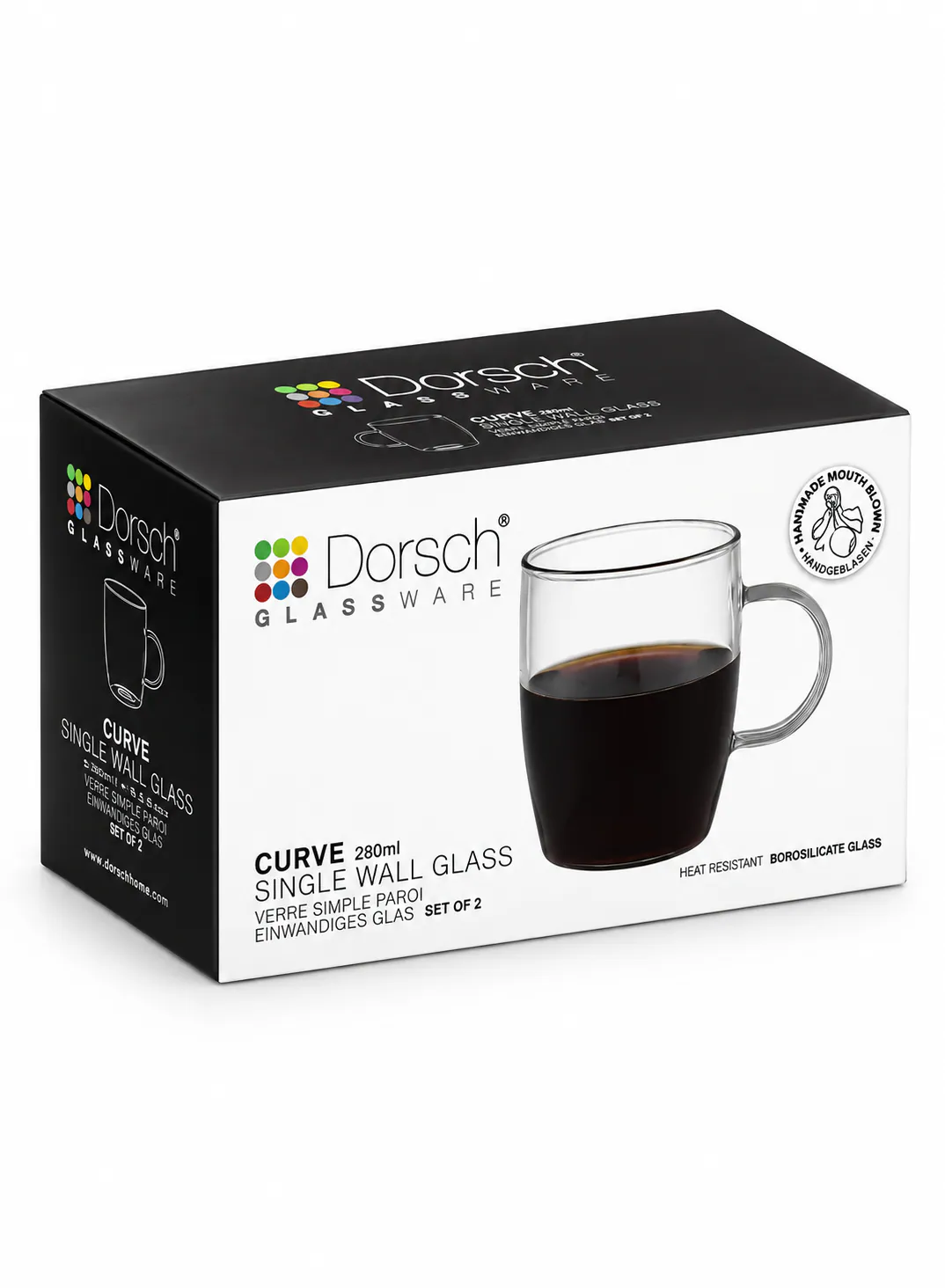 Dorsch Curve Cup 280 ml – Set of 2 2