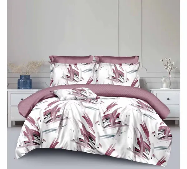 Luxury Soft Patterned Duvet Comforter Set –Elegant Design 🛏️-23