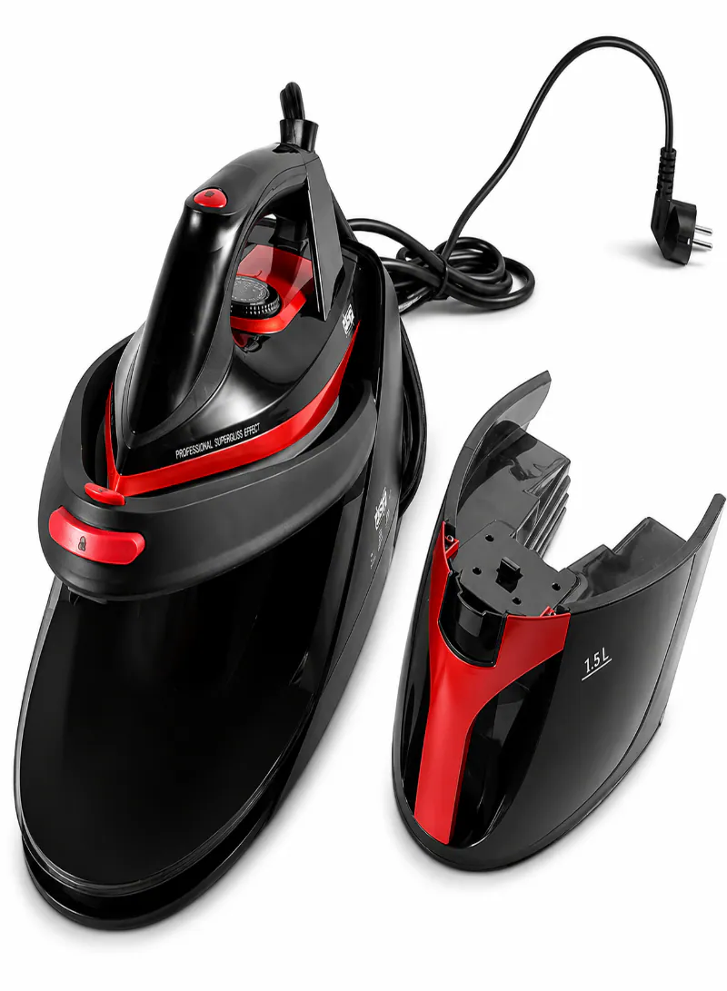 DSP KD1105 Professional Steam Iron Station 2200W – Ceramic Soleplate with 1.5L Water Tank & Adjustable Steam 4