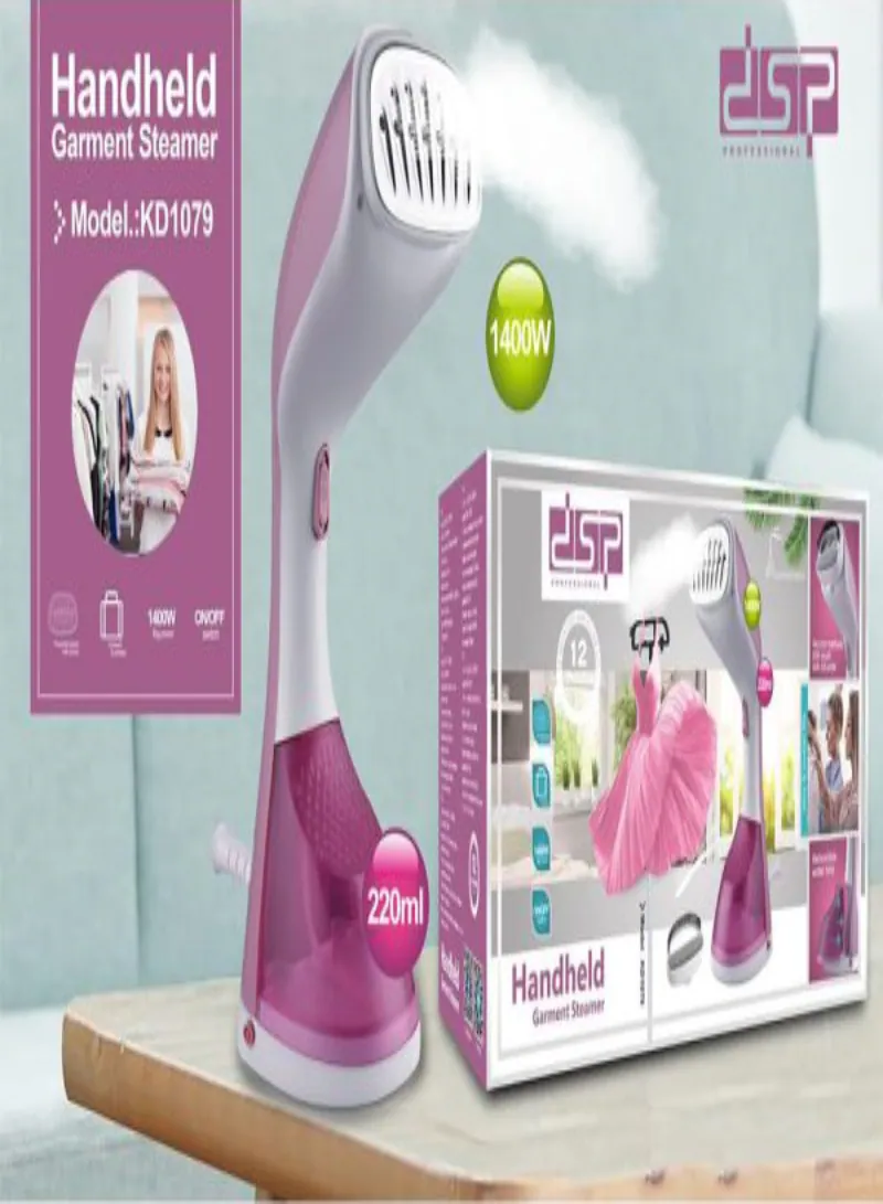 DSP KD1079 Mini Handheld Steam Hanging Machine – 1400W 5