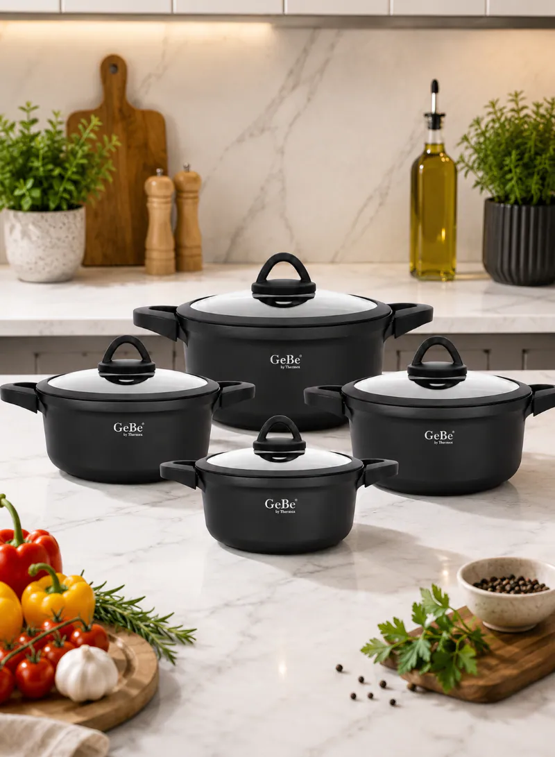 GeBe Venus 4 Pots Cookware Set 2