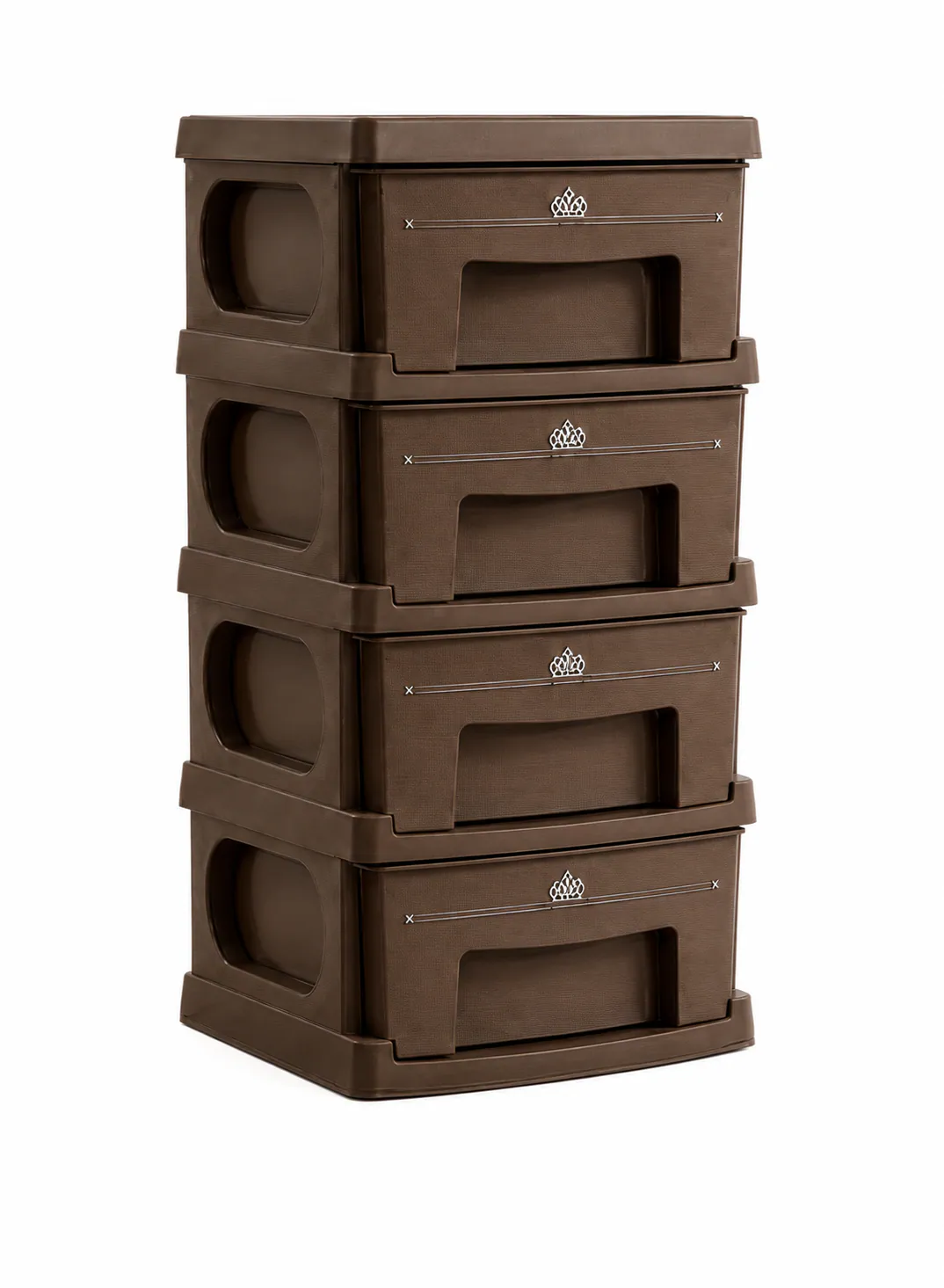 Turkomaz Tolido 4-Drawer Storage Cabinet – 32L per Drawer | 93.5 × 48.5 × 51.5 cm 5