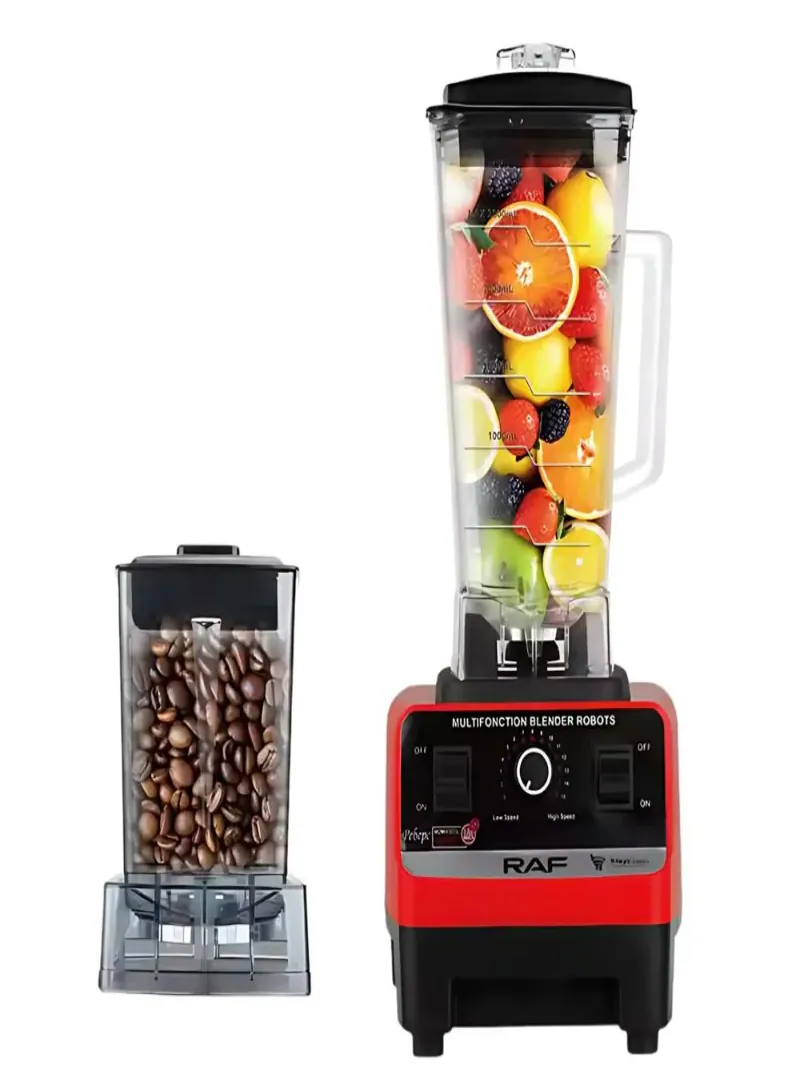 RAF R-2809 Commercial Blender & Grinder – 2400W (2 In 1)