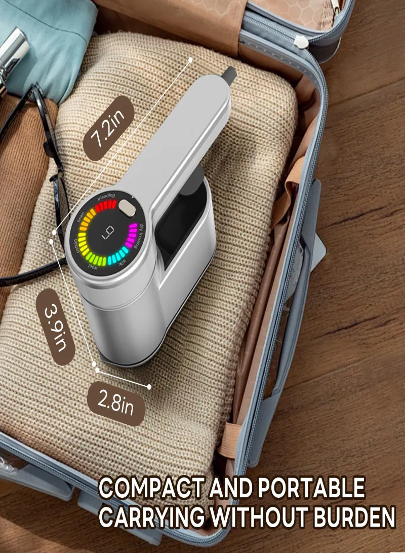 مكواة بخار محمولة للسفر – جهاز كيّ صغير 1200 واط مع 6 أوضاع ذكية و تصميم قابل للطي 7