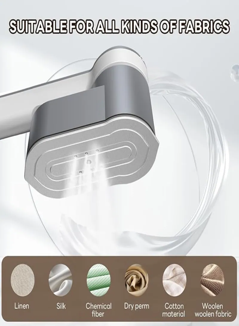 مكواة بخار محمولة للسفر – جهاز كيّ صغير 1200 واط مع 6 أوضاع ذكية و تصميم قابل للطي 5