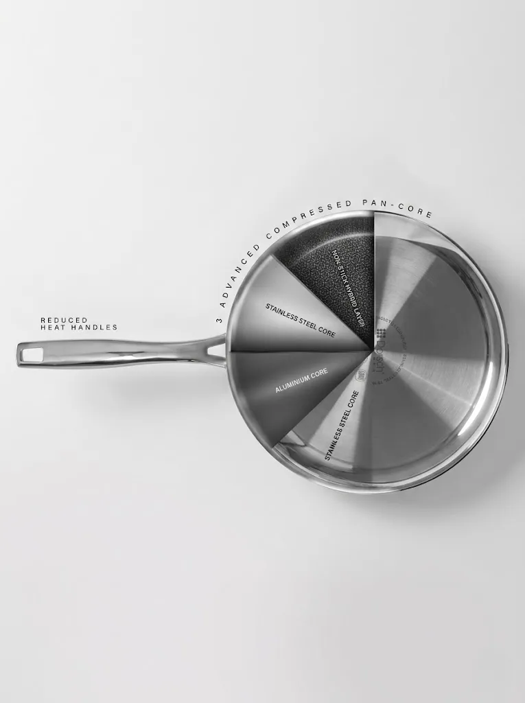 Dorsch Stainless Steel Fry Pan – 28 cm 2