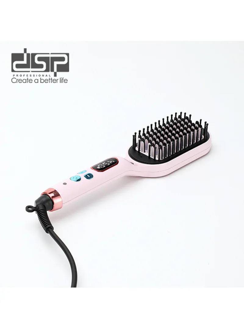 DSP 11457 Fast Heating Hair Straightening Brush – LCD Display with 6 Temperature Settings 4