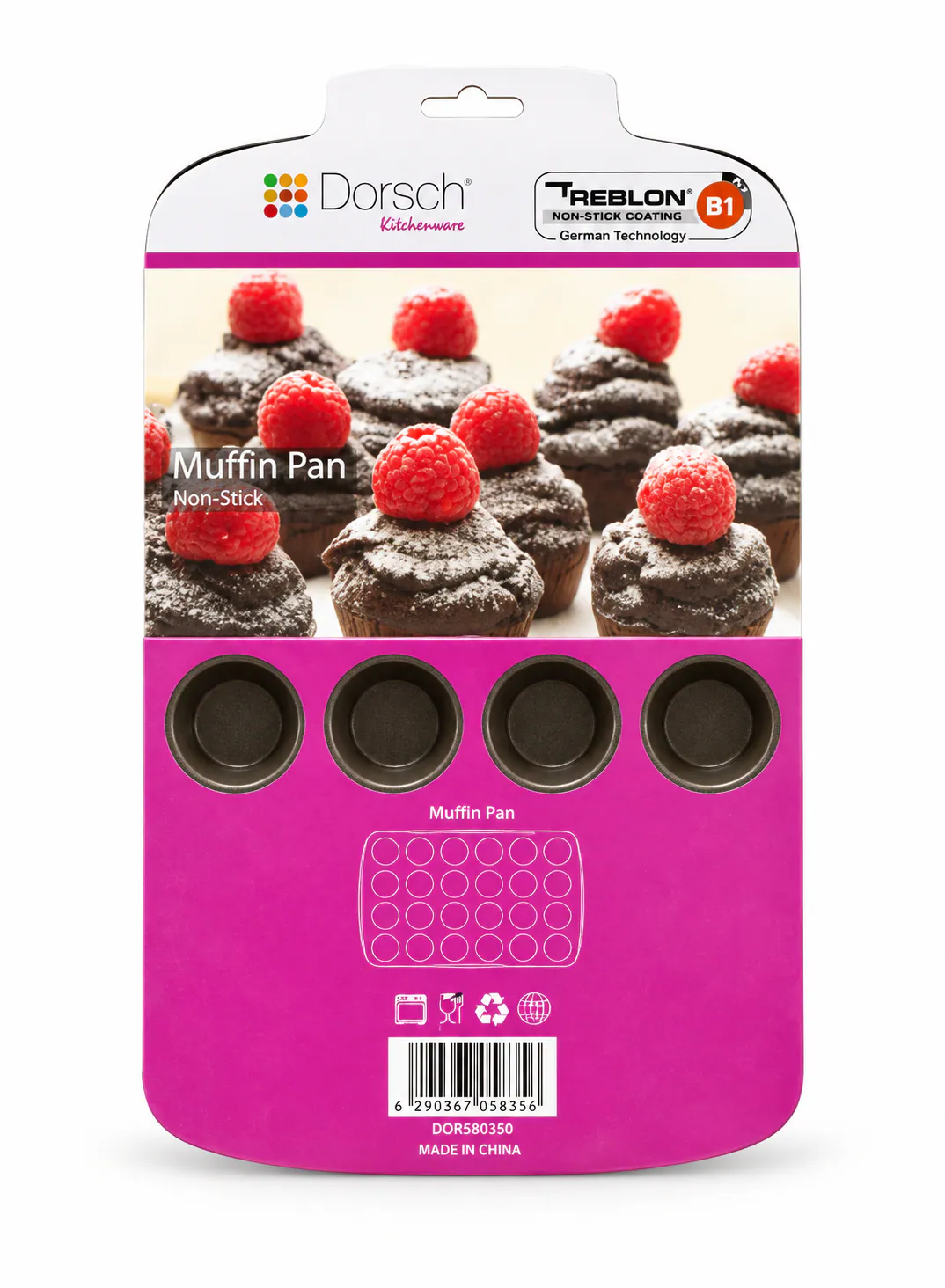 Dorsch Mini Muffin Pan – 24 Cups 2