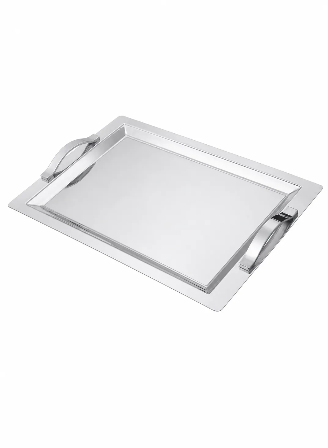 Dorsch Prestige Silver Tray – 18/10 Stainless Steel | Premium Shine & Professional Serving